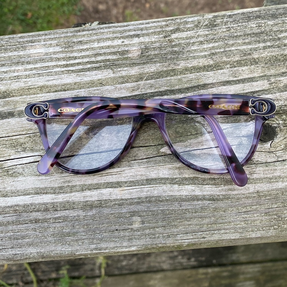 SOLD💲Coach Glasses Frames HC6153 lavender purple tortoise 51[]17 140 - Picture 13 of 14